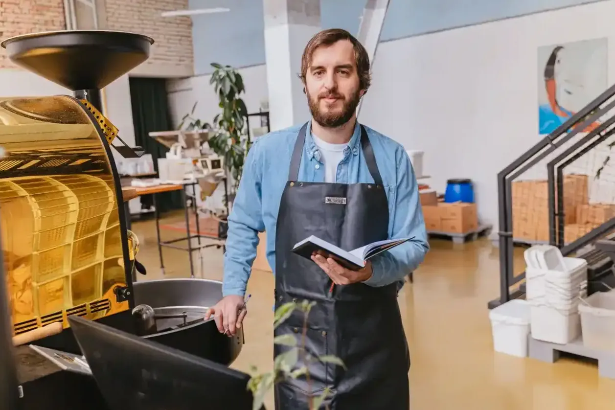 Ziarna Etiopii Guji w tacce cuppingowej